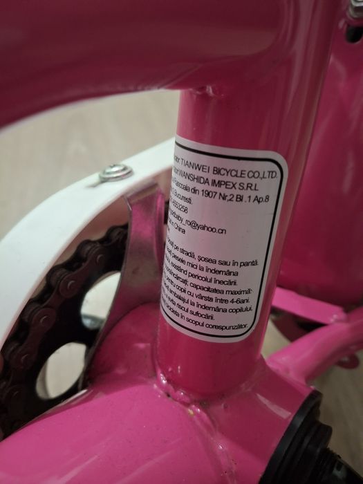 Bicicleta fetițe 12