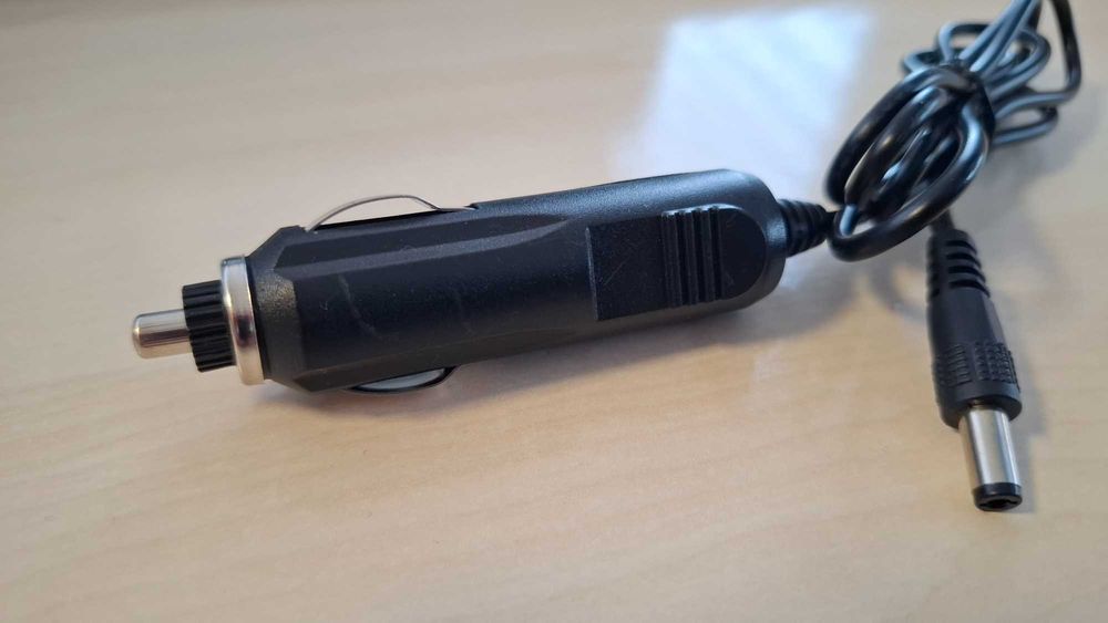 Cablu alimentare brichetă auto, 1m, negru