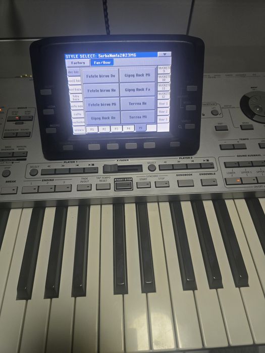 Set korg pa3 mem 256 /pa600 96 mb/pa800256 pa300 32 mb/Automat introdu