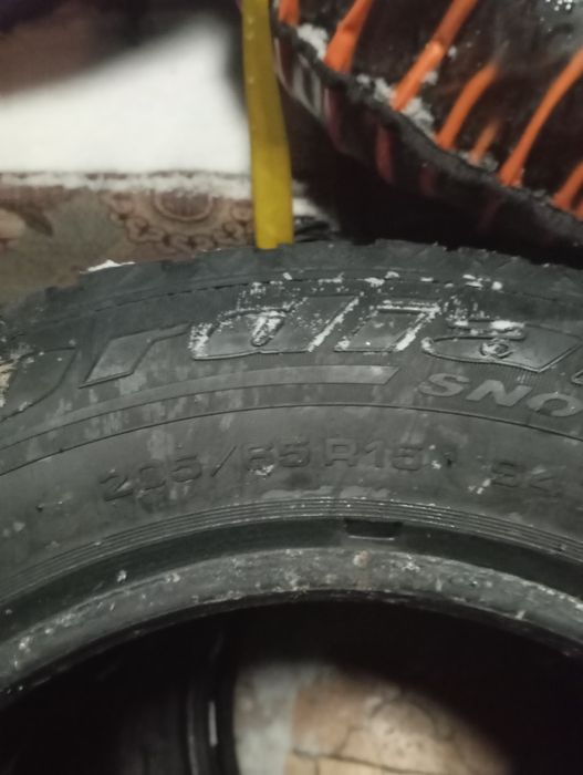 Резина зимняя б/у