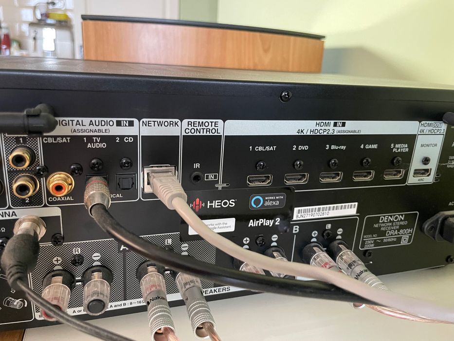 Denon dah 800 стерео ресивър усилвател