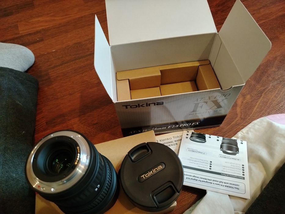 Объектив Tokina AT-X 16-28 f2.8 PRO FX для Canon