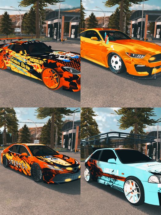 Винилы кар паркинг