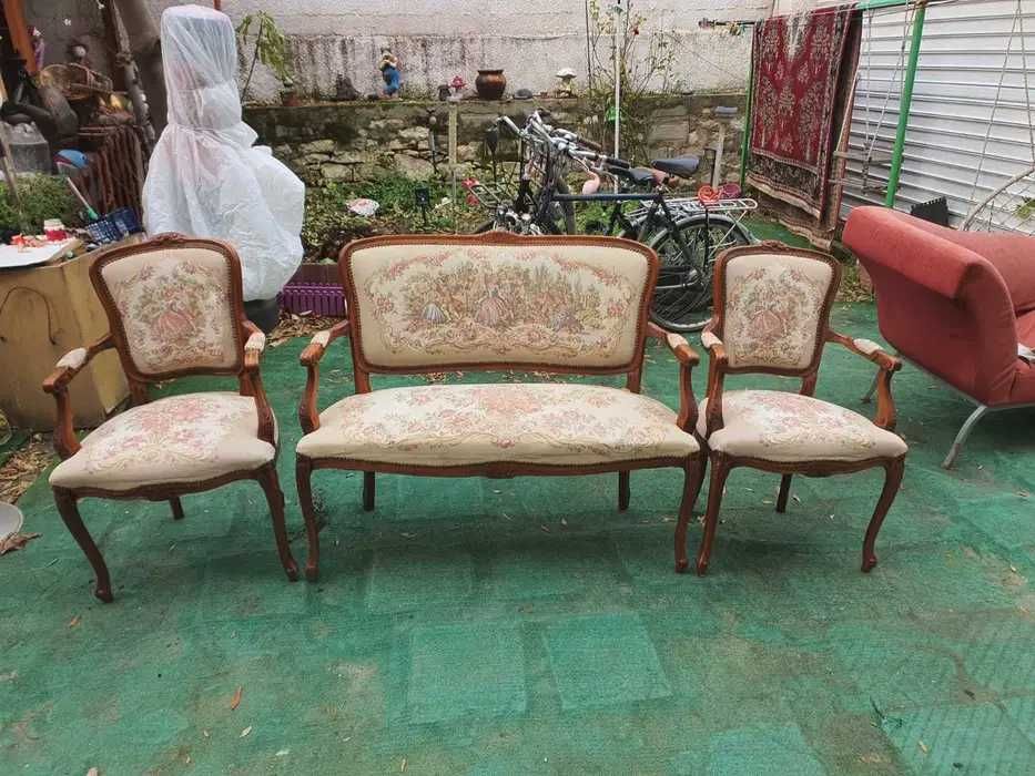 Барокова гарнитура - диван с две кресла