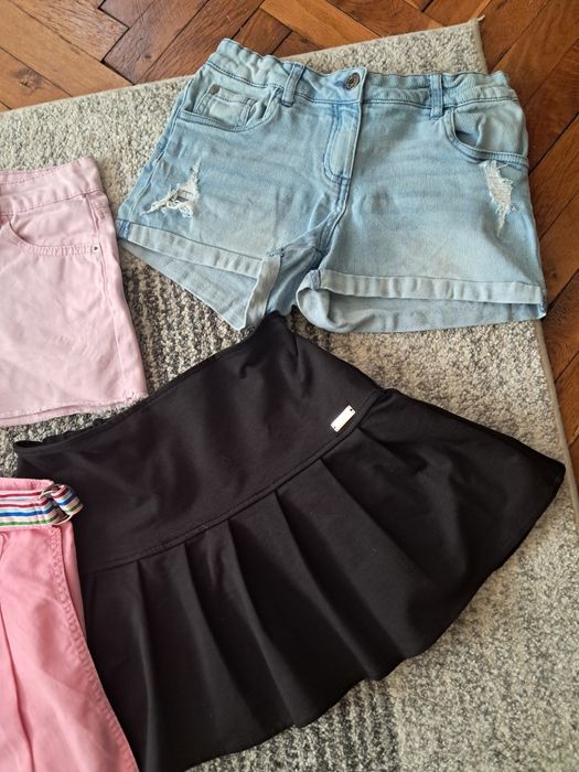 Детски дънки Next, къси панталони и полички