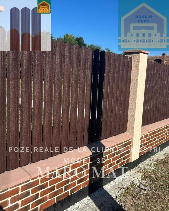 Sipcă metalică de CALITATE – livrare în judetul Tulcea