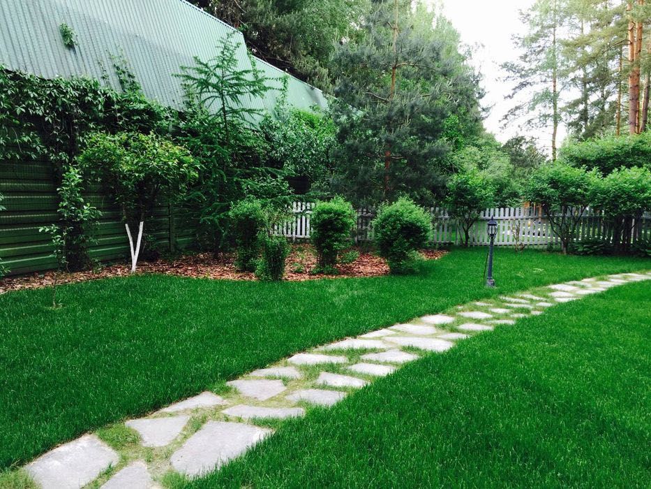 Газоны европейского качества готовый рулоновый + ланшафт