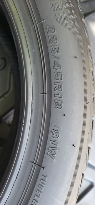 2 anvelope 225 45 18 bridgestone T005 2020 7mm Top