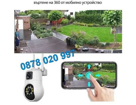 ICSEE БЕЗЖИЧНА ВЪРТЯЩА КАМЕРА Wifi IP камера за видеонаблюдение R3