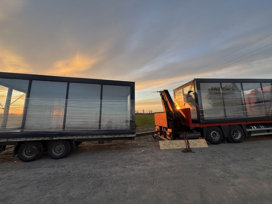 Container modular 2.7m x 6m pe stoc