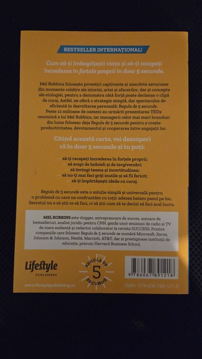 Regula de 5 secunde - Mel Robbins