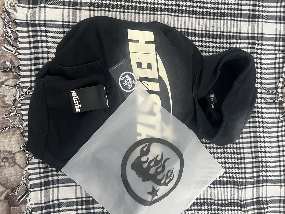 Hellstar big logo hoodie|худи хеллстар биглого
