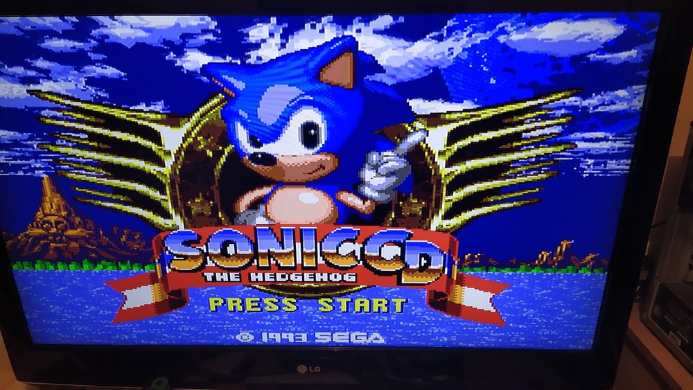 Sega mega cd2 + megadrive 2 japan