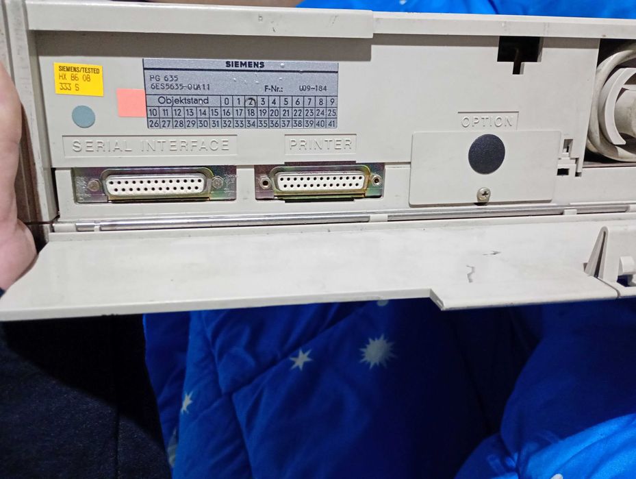 Laptop de colectie Siemens SIMATIC