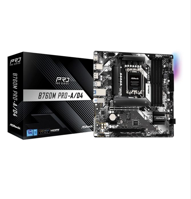 Материнская плата ASRock B760M PRO-A/D4