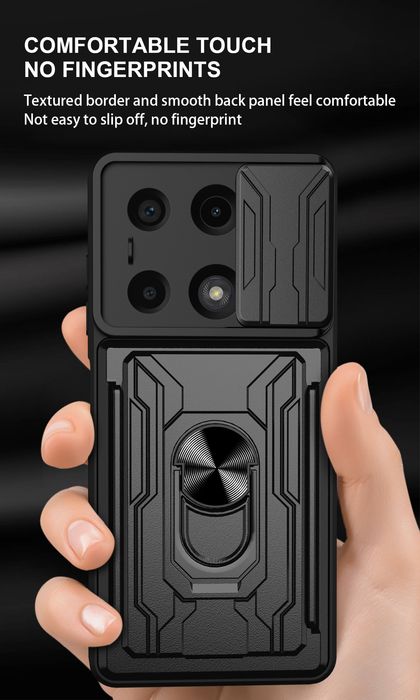 Xiaomi Redmi Note 13 Pro / 13 Pro+ / RING CARD SLOT Удароустойчив кейс