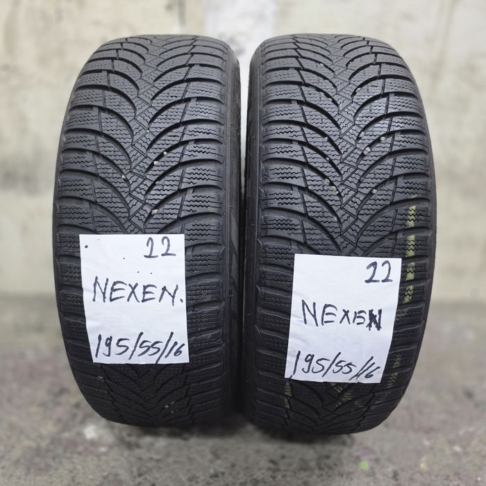 2×195/55/16 M+S.NEXEN 2022.Stare excelenta.