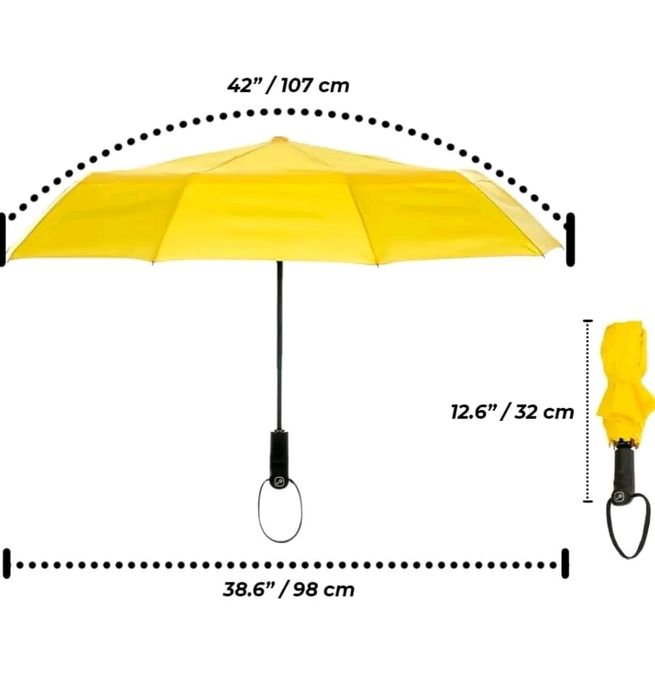 Автоматични чадъри 5 цвята