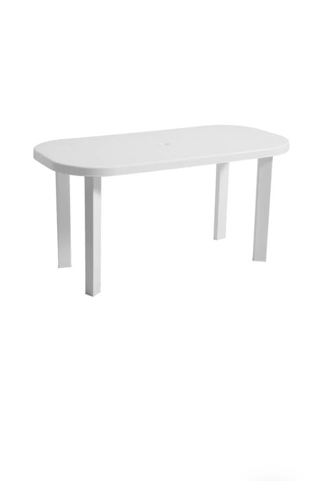 Masa gradina, Verde/Alb, Plastic/