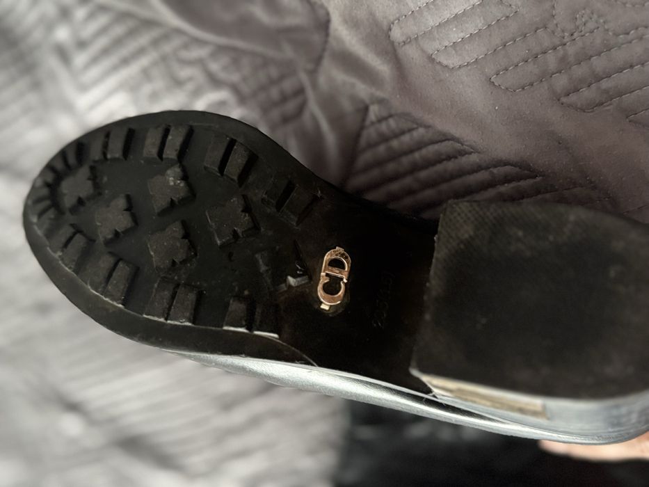 Сапоги кожаные Dior, оригинал