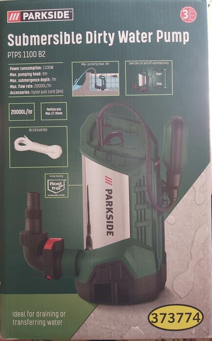 Vand pompa submersibila Parkside