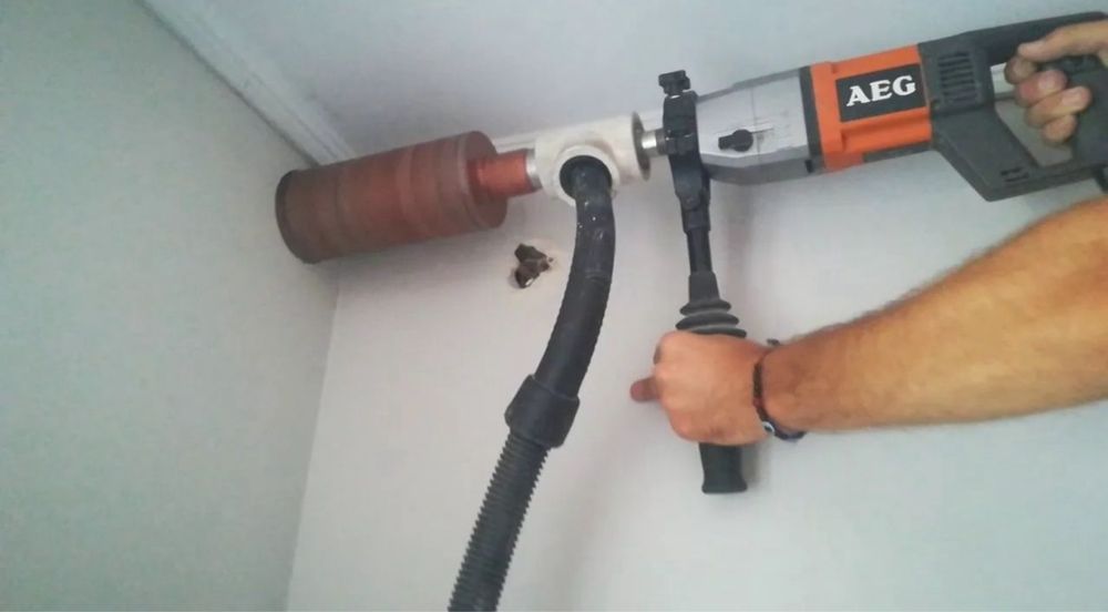 Алмазное сверление( бурение)