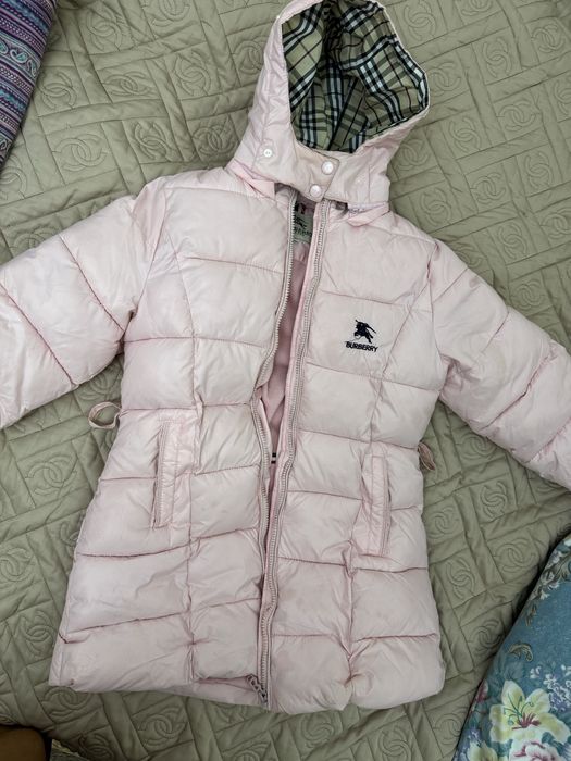 Пуховик зимний на девочку