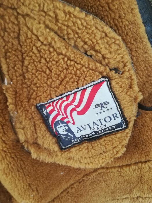 Geaca Aviator piele XXL