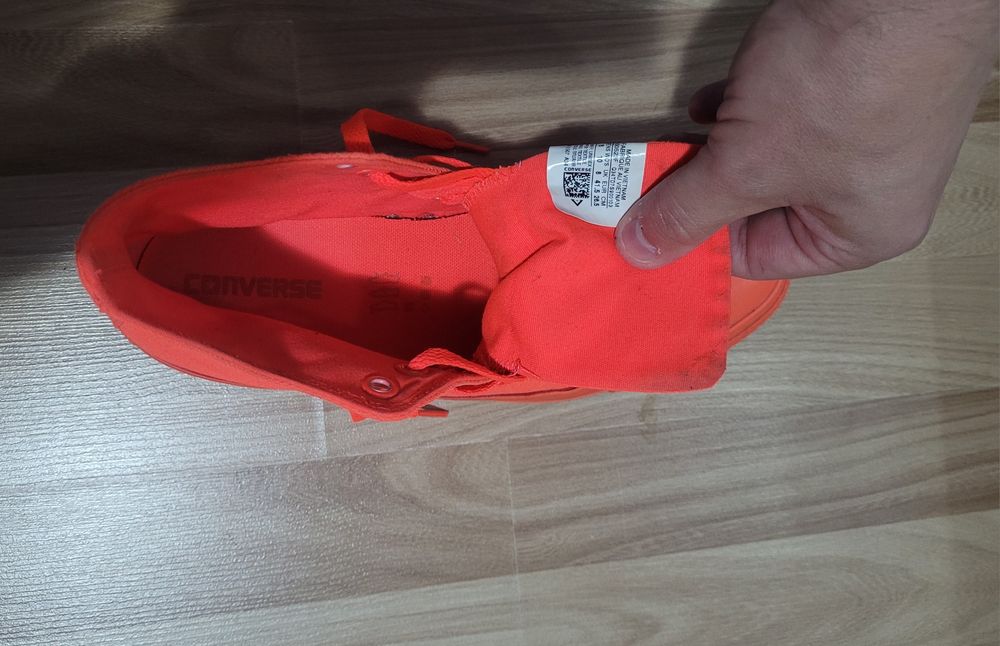 Teniși converse orange