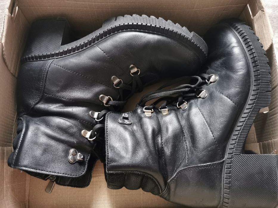 Дамски боти естествена кожа