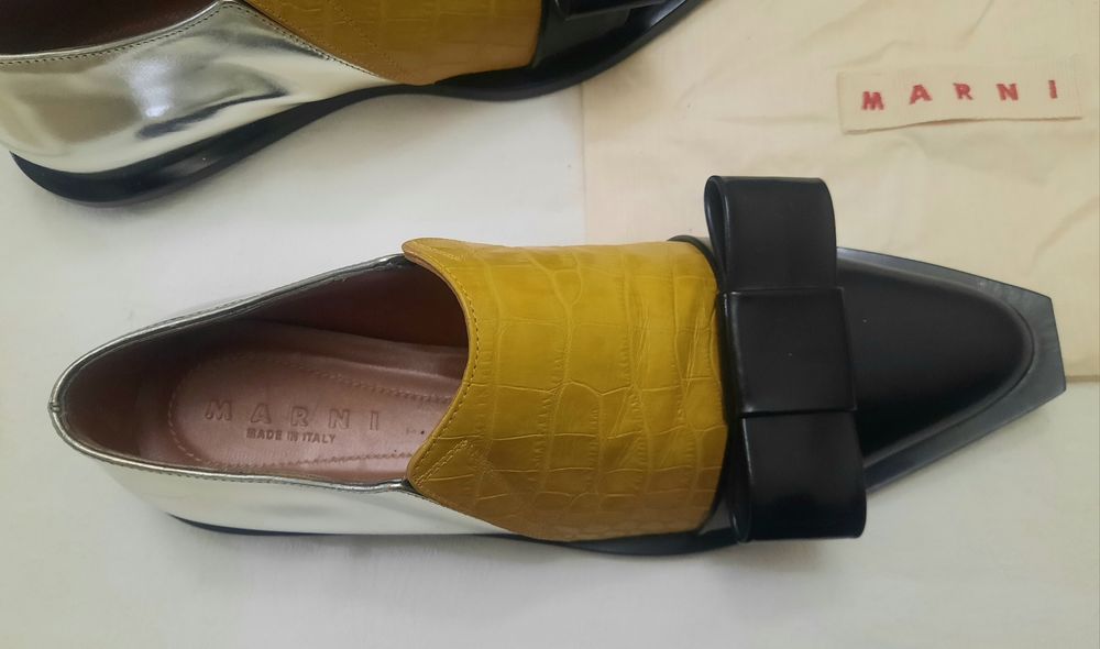 "MARNI" 38 размер, Туфли женские, оригинал, новые