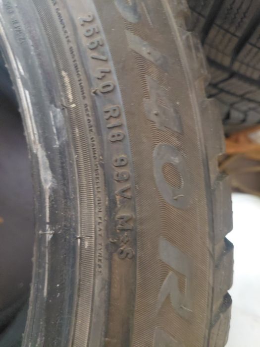 255/40/18" Pirelli 2бр.гуми