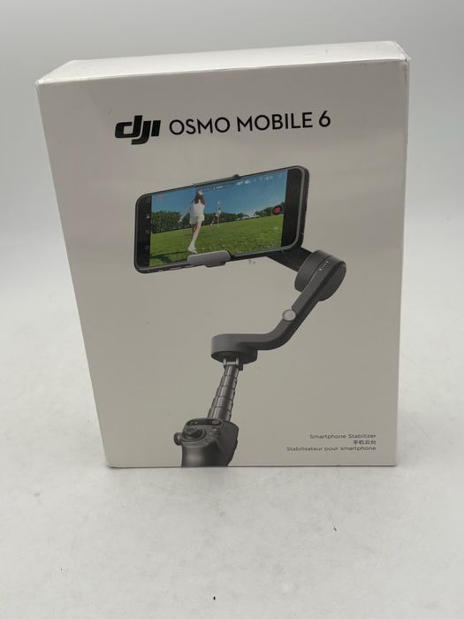 DJI Osmo Mobile 6, 3 Axe, Negru, sigilat, transport inclus