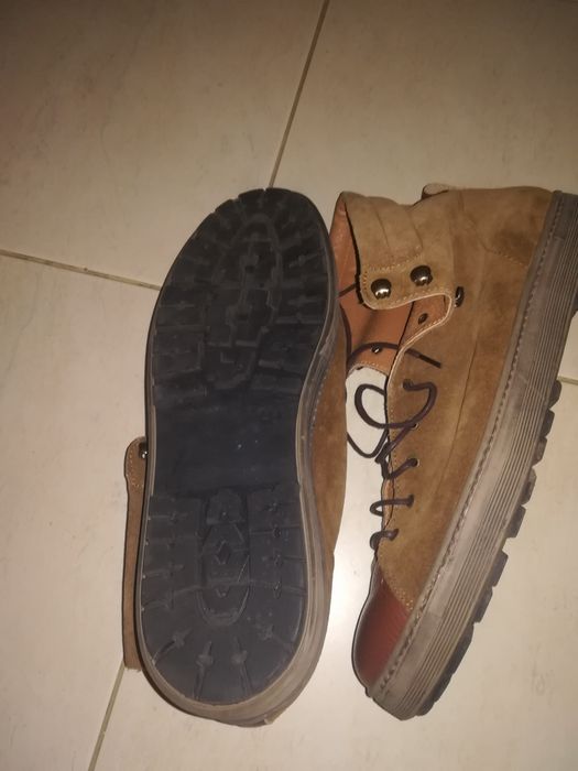 Мъжки кожени боти