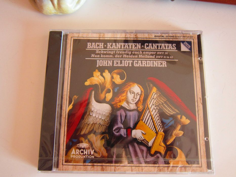 cadou rar Craciun cd Bach Advent Cantatas Londra 1992 Baroque Soloists