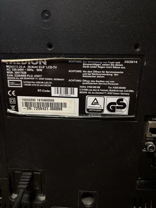 Monitor/TV Medion MD20078