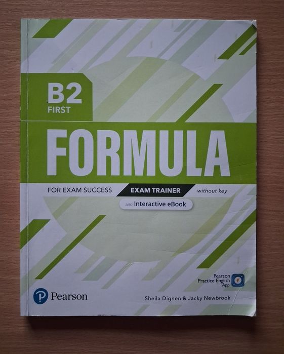 Учебна тетрадка  Formula B2 First Exam Trainer – Pearson