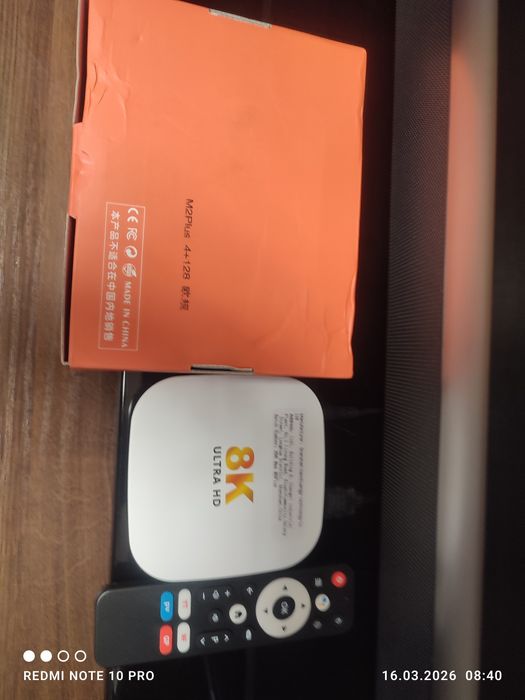 Смарт ТВ-бокс Android 14.0.