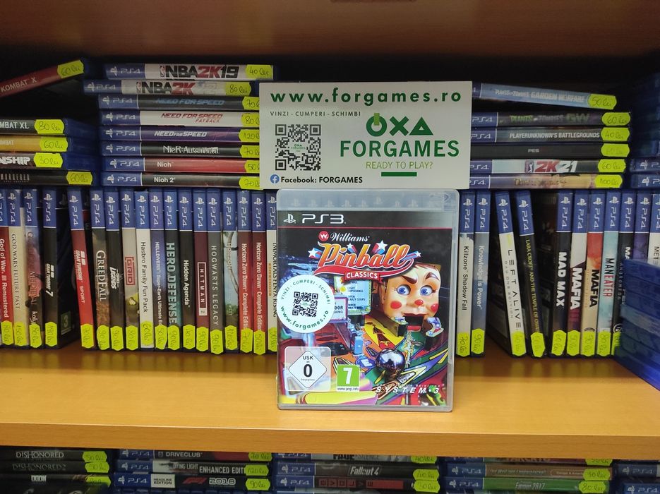 Joc PS3 Williams Pinball Classics PS3 Forgames.ro