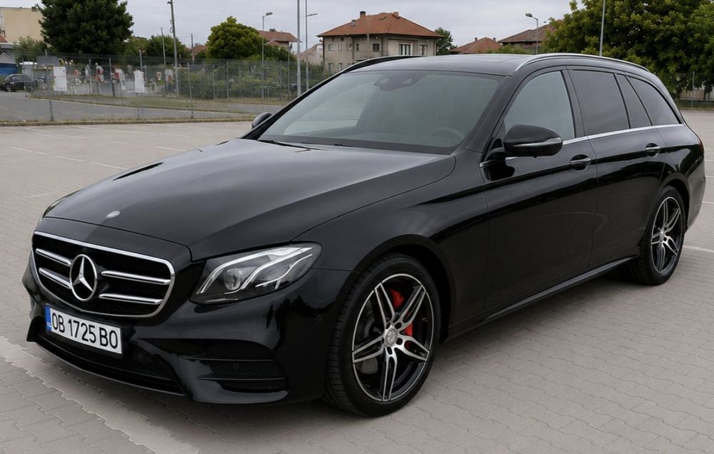 Mercedes-Benz E220d AMG, 2. 0 CDI, 194 к. с. , 9G-Tronic, 2017 г.
