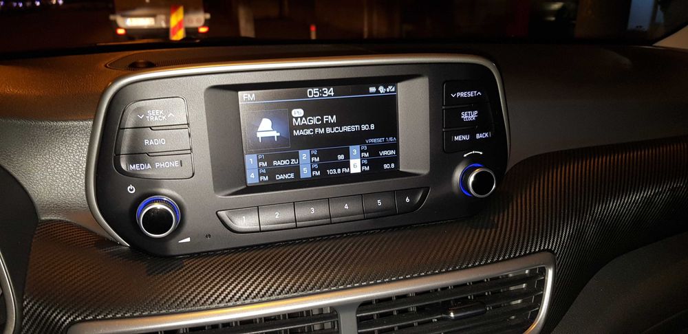 Radio original de pe Hyundai Tucson Confort 2018 - 2019