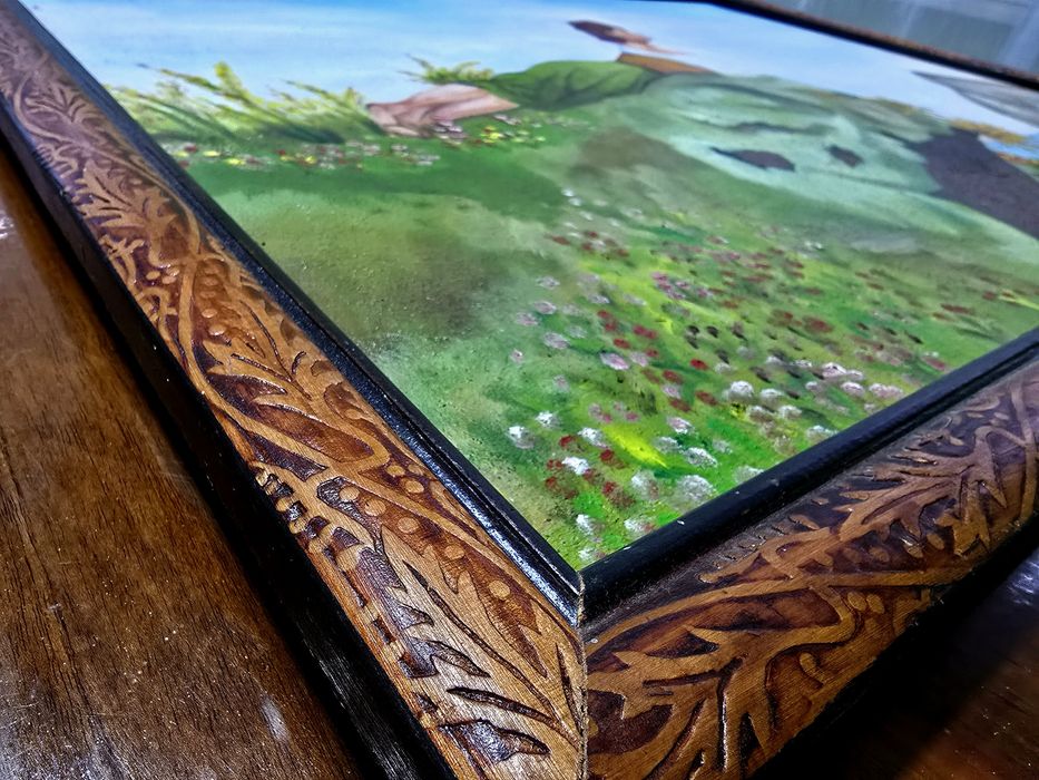 Vând tablou vintage