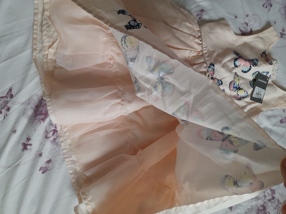 rochie eleganta tul primark 98 2 3 ani noua eticheta