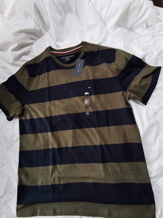 TOMMY HILFIGER - Tricou galben, rosu, verde