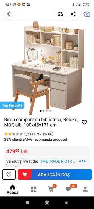 Birou masa  tineret nou Emag