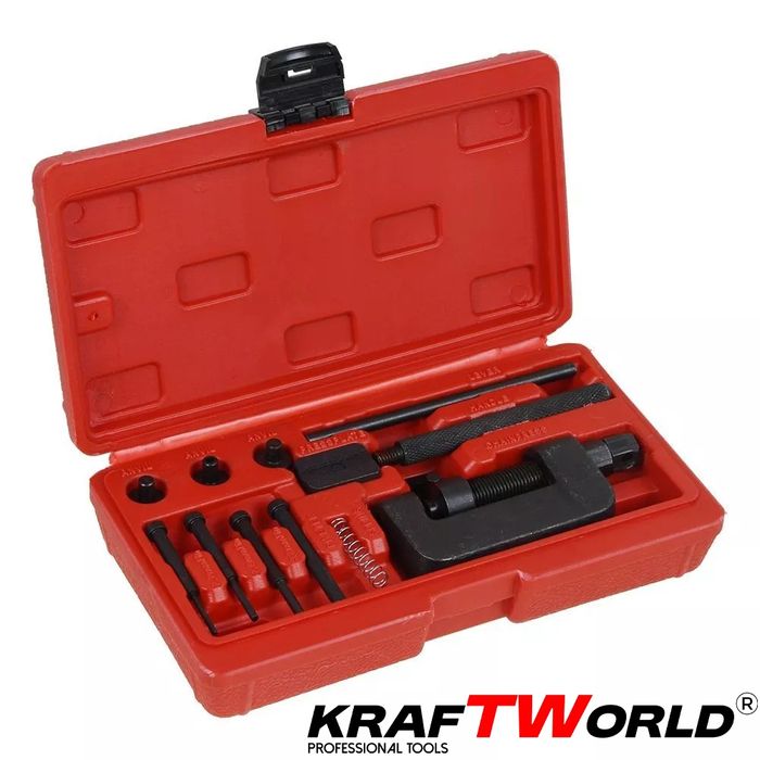 Професионален комплекр за занитване и разглобяване на мото и анг