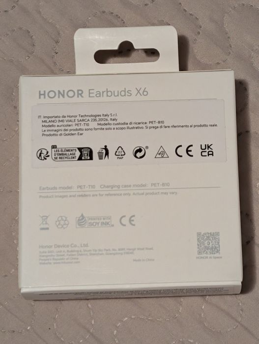 Casti wireless Honor Earbuds X6, impecabile, garantie