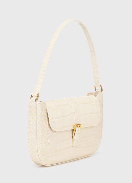 By Far чанта Miranda с кроко ефект - нова