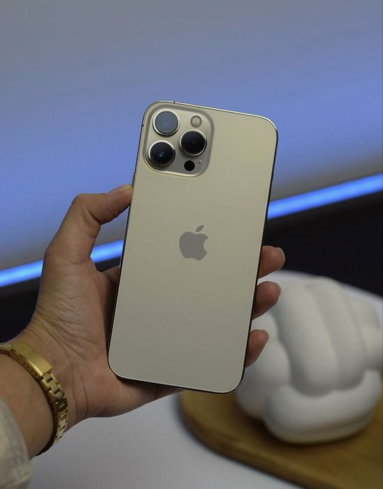 iPhone 13 ProMax 128Gb Gold  Akk: 91% Kelwamiz