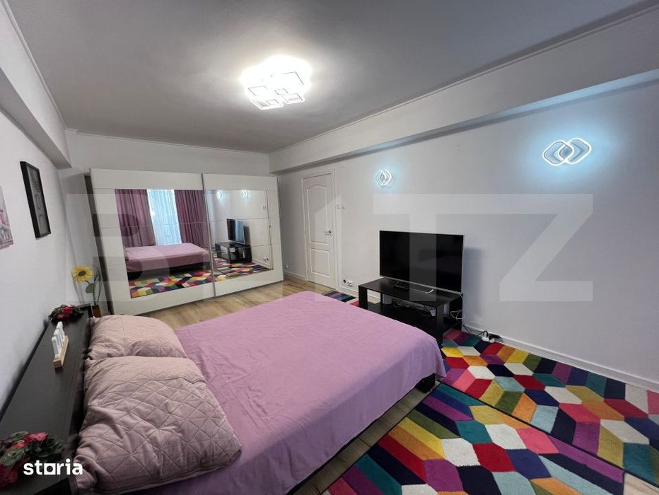 Garsoniera de inchiriat, 45 mp, centrala proprie,  zona Centrala